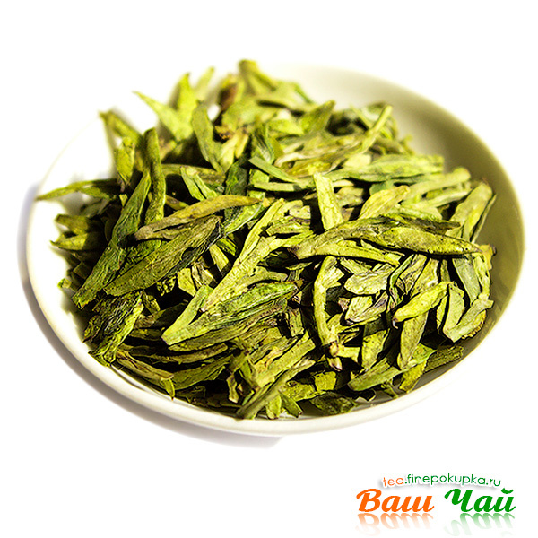 Зеленый чай ЛунЦзин (Long Jing) "Колодец дракона" (1-й сорт) 